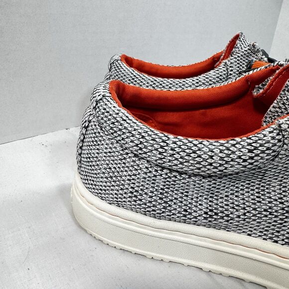 LL Bean Men's Higgins Beach 4-Eye Slip-On Shoes Size 8 Medium Gray Comfort Beach - Picture 6 of 13